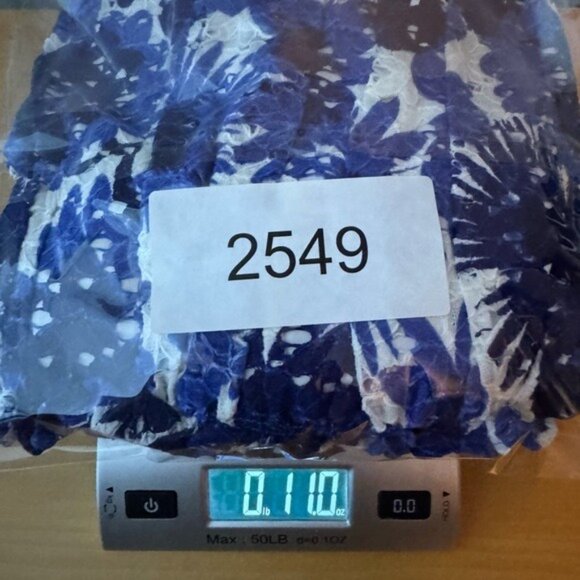 Trina Turk Floral Eyelet Dress Medium Coquette Fairycore Ruffle Beachy Whimsical - Picture 8 of 8